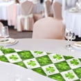 thumbnail image 5 of Square Lucky Yarn Square Table Runner, Kitchen Table Matching for Daily and Holiday Seasonal Indoor or Outdoor Party (18X108). House Decor, 5 of 7