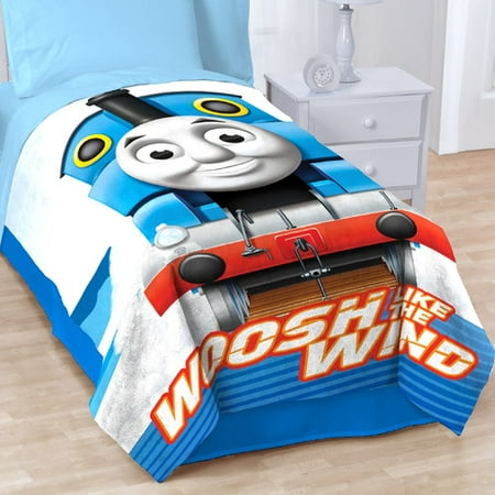 Thomas and Friends Thomas and Friends Go Go Mr Fleece Throw Blanket