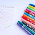 thumbnail image 2 of Belita Amy 12 colores no sucios mano crayones cortos dibujo para niños cepillo para colorear// kaili Sencillez, 2 of 5