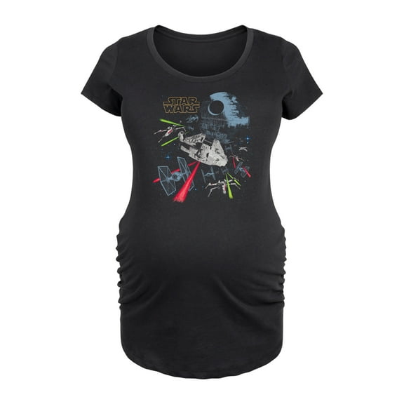 Star Wars - Return of the Jedi Battle - Maternity Scoop Neck Tee
