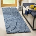 thumbnail image 1 of Safavieh Florida Tabitha Tapis Abstract, gris clair / bleu, 5'3" X 7'6", 1 of 4