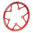 thumbnail image 1 of Cadena premium 45T 47T 53T 56T 58T, cadena ancha y estrecha 130BCD ligera, para la mayoría de bicicletas de carretera, bicicletas de montaña, bi Rojo 58T Soledad Bicicleta Plato, 1 of 9