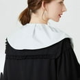 thumbnail image 3 of CAILDANL Fake Collar Detachable Faux Collar Half Shirt Women Blouse False Collar Dickey, 3 of 6