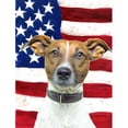 thumbnail image 1 of USA American Flag with Jack Russell Terrier Flag Canvas House Size, 1 of 1