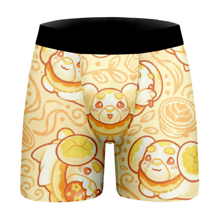 

Boxer Breif Cartoon Animal Pattern Mid Waist Underwear for Easter Gifts