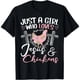 thumbnail image 1 of Solo una Chica que Ama a Jesús y a sus Gallinas - Playera para Amantes de las Gallinas, 1 of 7