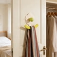 thumbnail image 6 of Wall Mounted Flower-Shaped Coat Hooks for Bathroom, Kitchen, Keys, Towels – Drill-Free, Decorative ’ Hook Rack, 6 of 6