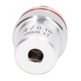 thumbnail image 1 of Achromatic Microscope Objective,Achromatic Microscope Objective Silver Microscope Lens Microscope Objective Lens Future-Proof Design, 1 of 8