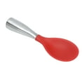 Rice Spoon Silicone Stainless Steel Handle Stick Proof Stand Up Rice