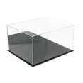 thumbnail image 4 of Acrylic Deluxe Display Case - Medium Rectangle Box with Mirror 15.25" x 12" x 8" (A026-DS), 4 of 9