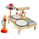thumbnail image 5 of Juego de batería de xilófono, juguete sensorial Montessori, juguete Musical, kits de música preescolar, instrumento Musical de juguete, juego de, 5 of 9