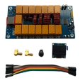 thumbnail image 4 of Kit de bricolaje ATU-100 Kits de bricolaje 1,8-50MHz ATU-100 Mini sintonizador automático de antena 7x7 + 0,96 pulgadas OLED Firmware programable - Montado Ensamblado Soledad Sintonizador automático de antena, 4 of 9