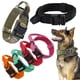 thumbnail image 5 of Collar táctico para perros: collar pesado para perros pequeños, medianos y grandes, collar para perros con cierre de metal., 5 of 5
