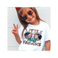 thumbnail image 1 of Girls' Patriotic 4th of July American Flag Fashion Glasses Graphic & "Little Miss Firecracker" Print 100% Cotton Loose Fit Casual Summer T-Shirt, Shirts for Girls, Vibrant Graphic Tee, Quality Pr, 1 of 7