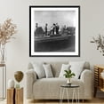 thumbnail image 4 of Historic Framed Print, [Aftermath of hurricane and flood in Galveston, 1900: barge full of dead bodies which were buried at sea, Sept. 10, 1900] - 2, 17-7/8" x 21-7/8", 4 of 9