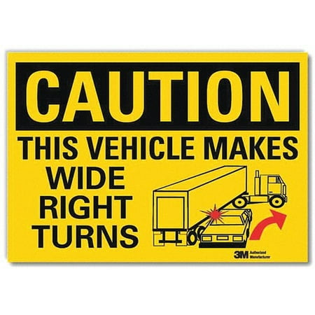 

Lyle Rflctv Traffic Safety Label 7x10in Plstc U1-1090-RD_10X7 U1-1090-RD_10X7 ZO-G9085693