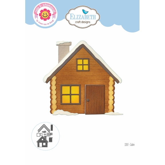 Elizabeth Craft Cute & Whimsical Die-Cabin