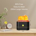 thumbnail image 5 of FaFenTuQiang Volcano Flame Diffuser Humidifier, Colorful Flame Aromatherapy Diffuser for Essential Oil, Cool Mist, Quiet, 3 Gear Timing, 0.25L, 5 of 6