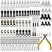 thumbnail image 3 of Meikeer Kit de Réparation de Fermeture Éclair 252 Pcs Remplacement de Fermeture Éclair, Poignées de Fermeture Éclair, Outils d'Installation pour Sacs Tentes Bagages Sac de Couchage Veste Extérieur, 3 of 4