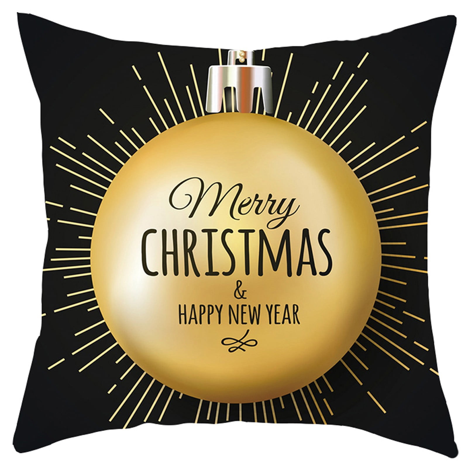 Herrnalise Christmas Pillow Cover Merry Christmas Throw Cushion Covers