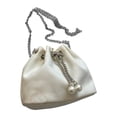 thumbnail image 4 of Bolso pequeño tipo cubo bolso de hombro tipo cubo para mujer con cadena de hardware elegante para ir de compras a diario ANGGREK Otros, 4 of 8