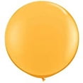 thumbnail image 3 of Burton & Burton Solid 3' Goldenrod Latex Balloons, 2 Pack, 3 of 3