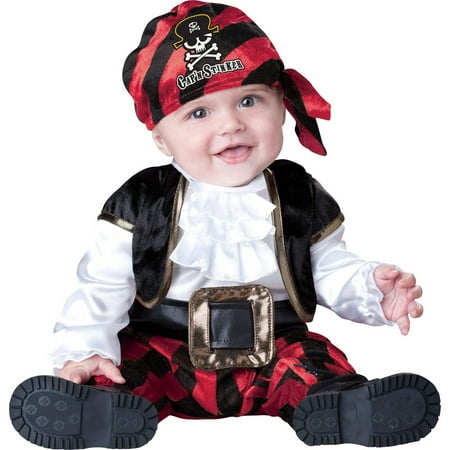 Cap'n Stinker Pirate Infant Halloween Costume, 6-12