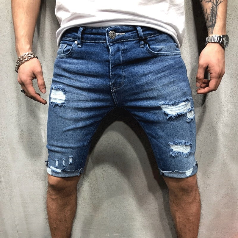 Jeans short pants for mens on sale