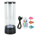 thumbnail image 2 of Bubble Fish Lamp, Multifonction LED Bubble Fish Lamp Simulation pour Chambre à Coucher pour Bureau, 2 of 8
