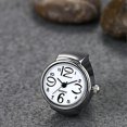 thumbnail image 2 of Reloj de dedo ZHAOCHENG de cuarzo elástico unisex blanco, 2 of 5