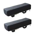 thumbnail image 2 of Lipstore 2x Sponge Armrest Cushion Removable Sponge Arm Pad for Computer Gaming Chair Black, 2 of 8
