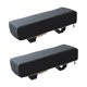 thumbnail image 2 of 2x Cojín para reposabrazos de silla Almohadilla de esponja para reposabrazos Almohada de apoyo para el codo para Negro, 2 of 9