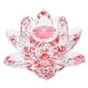 thumbnail image 1 of de de Cristal de 4 Pulgadas, Estatuil Shui de Del rojo Yotijar Flor de loto de cristal, 1 of 7
