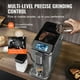 thumbnail image 3 of Cafetera espresso totalmente automática VEVOR con espumador de leche automático, máquina de capuchino latte superautomática, 3 of 9