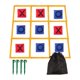 thumbnail image 3 of Tic Toe Game Yard Troching Game Interactive Game Clásico Funny Xo Toy 120CMX120cm para familias Actividad al aire libre Adultos, 3 of 8