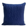 thumbnail image 1 of Parkland Collection PILL21357P Basil Transitional Blue Square Throw Pillow, 1 of 6