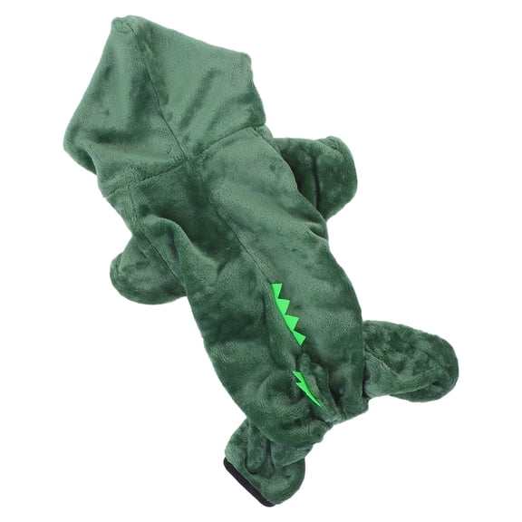 ELAYARD Warm Coral Fleece Dinosaur Jacket for Small Dogs and Puppies, Costume, 1 Set