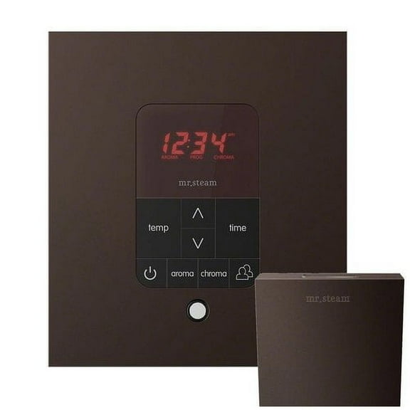 iTempo Plus Square Steam Shower Control in Oil-Rubbed Bronze