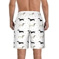 thumbnail image 3 of Naloa Dachshund Dog Men's Beach Shorts, Surfing shorts, Swim trunks, Quick Dry Swim Trunks for Surfing Beach Fun - Medium, 3 of 9