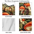 thumbnail image 4 of luoweisi Men's Beach Shorts Quick Dry Swim Trunks with Mesh Lining Mushroom M, 4 of 5