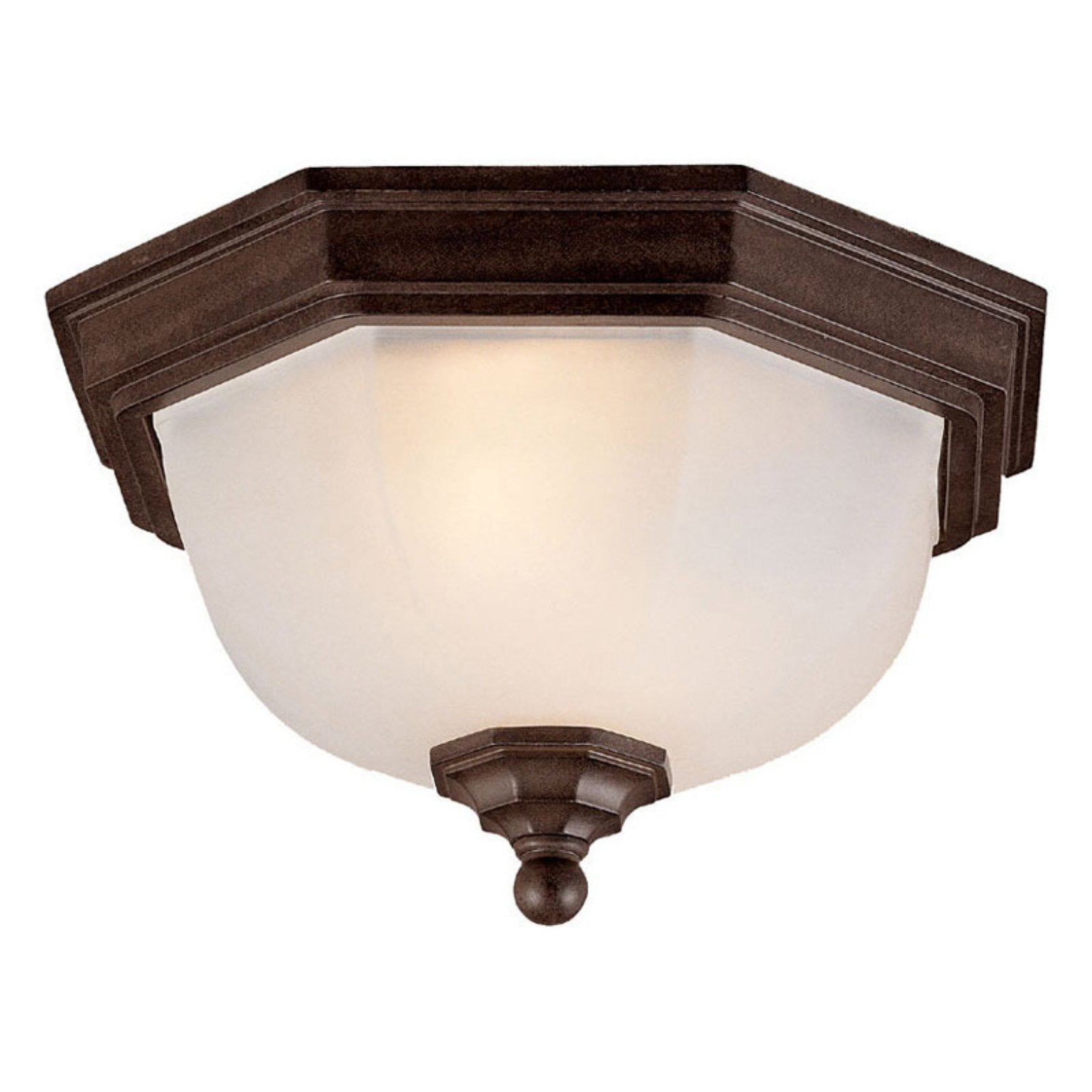 Acclaim Lighting Flushmount 2 Light Outdoor Ceiling Mount Fixture