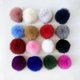 thumbnail image 4 of Xiao Hua Accesorios de decoración, accesorios de pompones, colgantes - Bolas de pompones, pompones para manualidades, bolas de pompones, pompones a granel, 9 cm de diámetro, 15 unidades, azul, 4 of 5