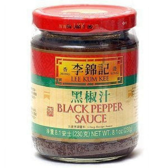 NineChef Bundle - Lee Kum Kee Black Pepper Sauce 8.1-ounce Jars (Pack of 2) 1 NineChef Brand ChopStick