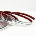 thumbnail image 3 of Automotive Chrome Trim L-Shape Corner Moulding Strips for Car/Truck Body Side Window Door Edge, 3 of 7