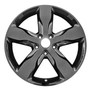 Remanufactured Painted Black Aluminum Wheel 20 x 8 fits 2011-2013 Jeep Grand Cherokee