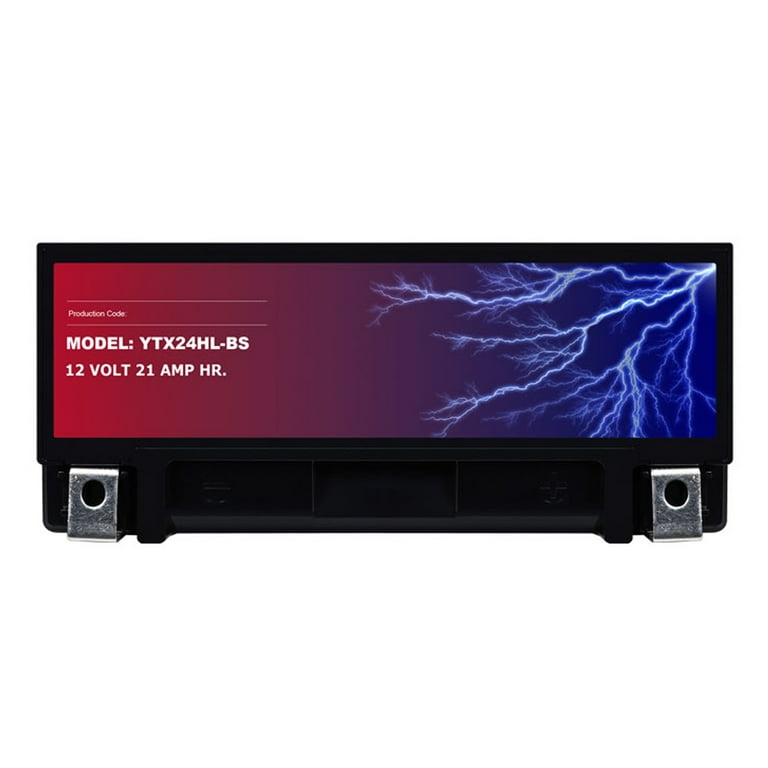 YTX24HL-BS 12V 21AH Sealed Lead Acid Battery for Kawasaki