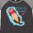 thumbnail image 4 of Inktastic Otter-ly in Love-otter with heart Women's Plus Size T-Shirt, 4 of 5