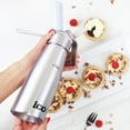 thumbnail image 4 of Impeccable Culinary Objects (ICO) Professional Aluminum Cream Whipper, 500ml, Silver, 4 of 4