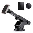 thumbnail image 1 of Soporte magnético para teléfono para automóvil, tablero universal, parabrisas, ventosa de resistencia industrial, soporte para teléfono para automóvil con brazo telescópico ajustable, 1 of 5