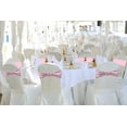 thumbnail image 5 of 5PCS Sequin Chair Sashes Stretch Chair Bands Spandex Polyester Bows for Party Hotel Wedding Banquets Decoration , Rose Gold, 5 of 8